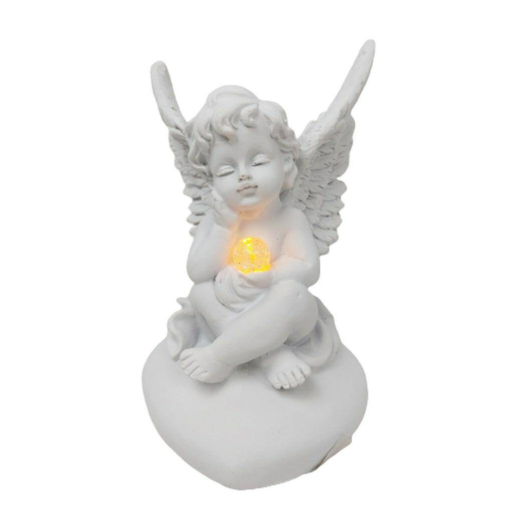 Aniołek z lampką LED  13cm