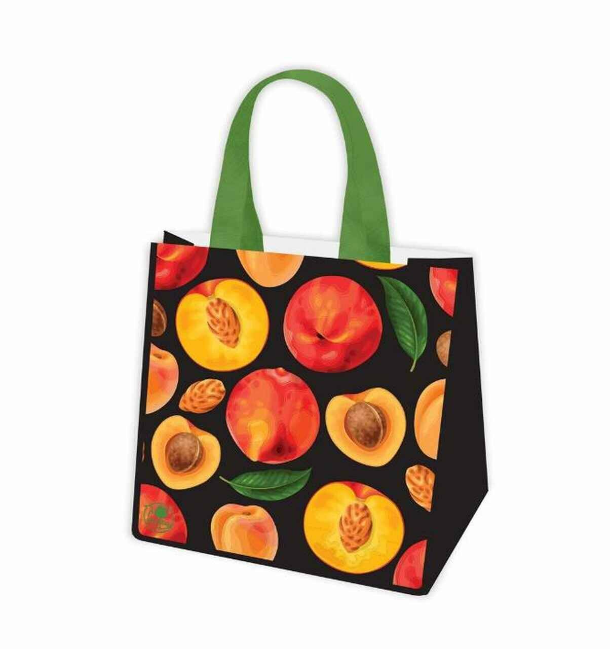 Torba na zakupy brzoskwinia 34x20x36cm