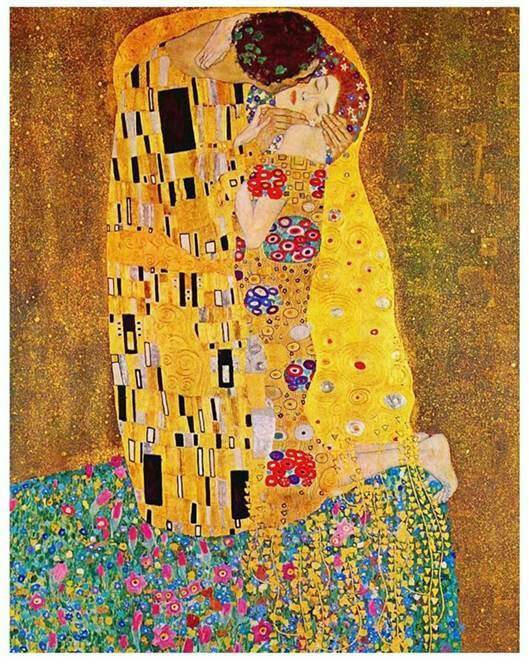 USZKODZONY Obrazek Klimt The Kiss