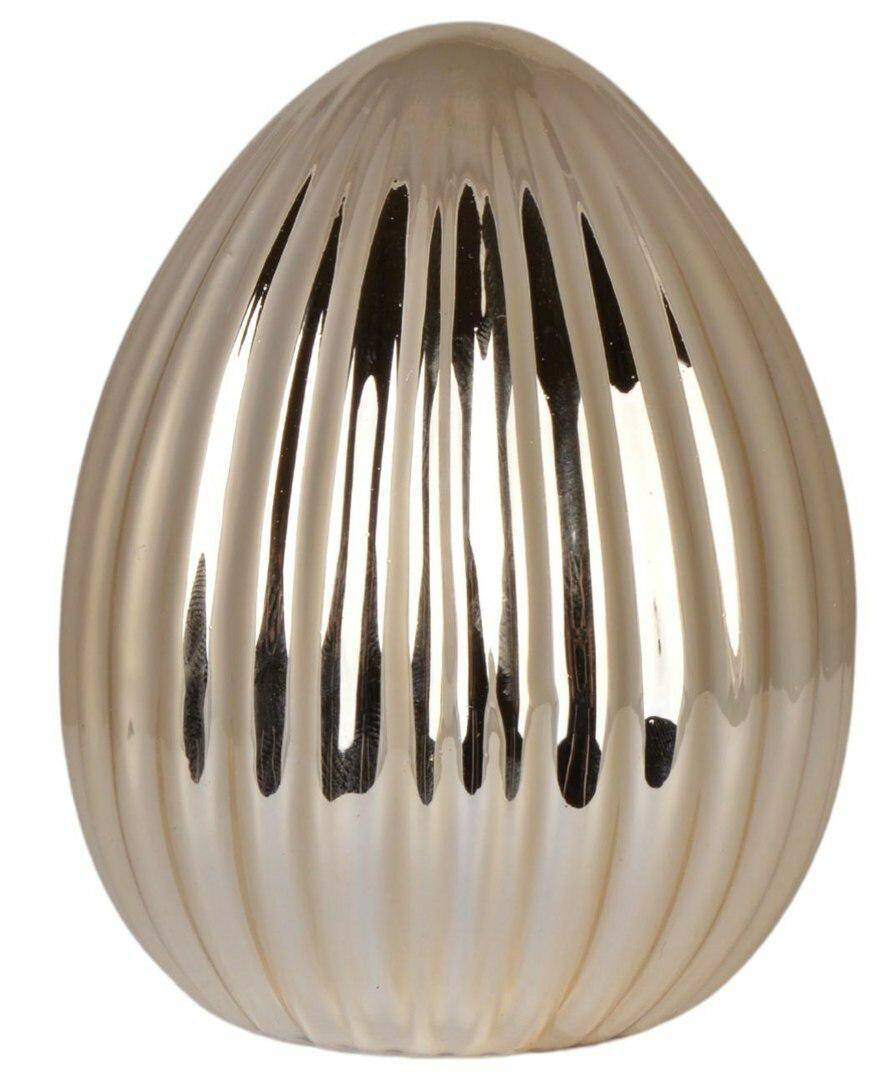 Jajko ceramiczne złote małe 9326