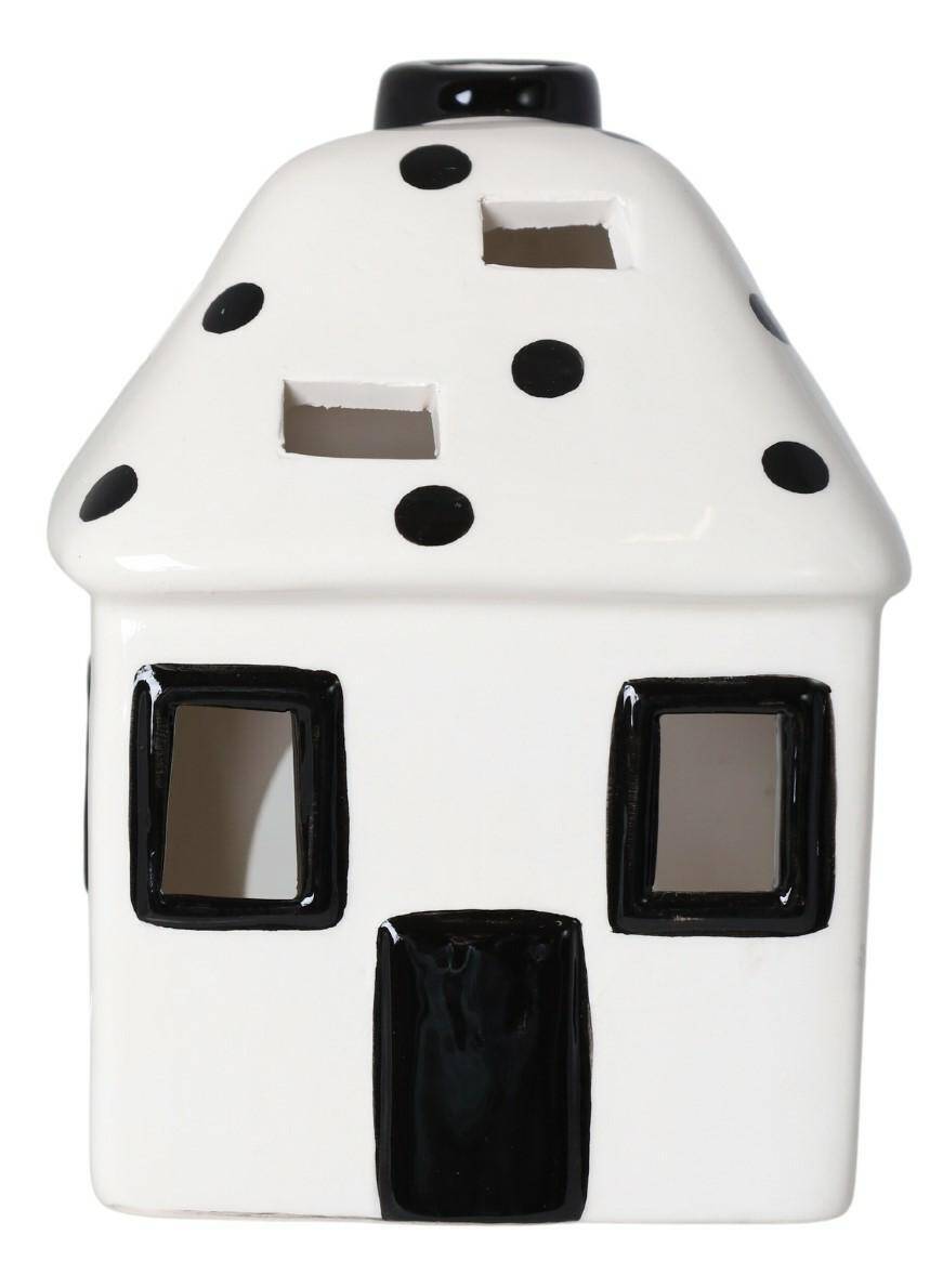 Domek ceramiczny na T-Light biały 73118