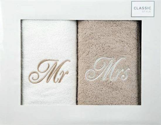 Ręczniki Mr+MRS 50cmx90cm kpl.2szt.