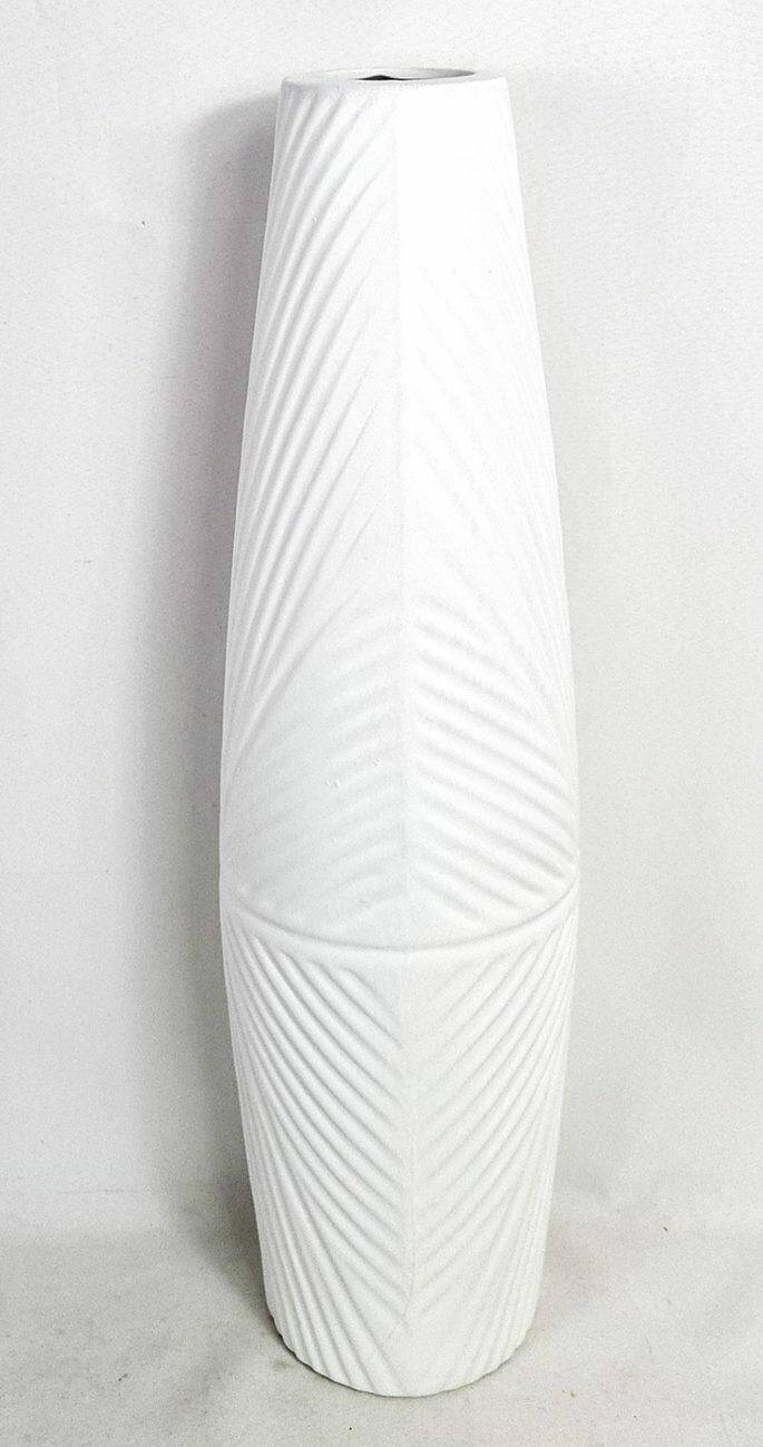 Wazon ceramiczny biały 57cm 22015A