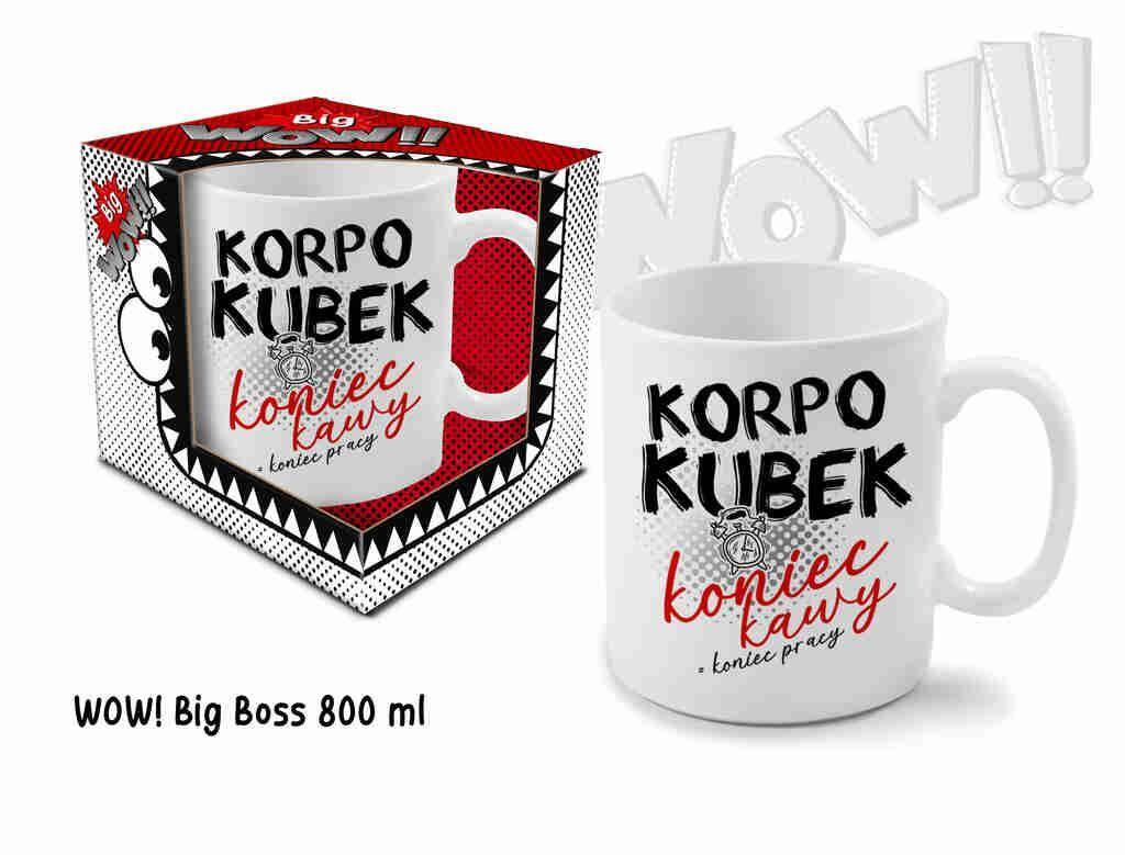 Kubek Big Boss 800ml - Korpo Kubek