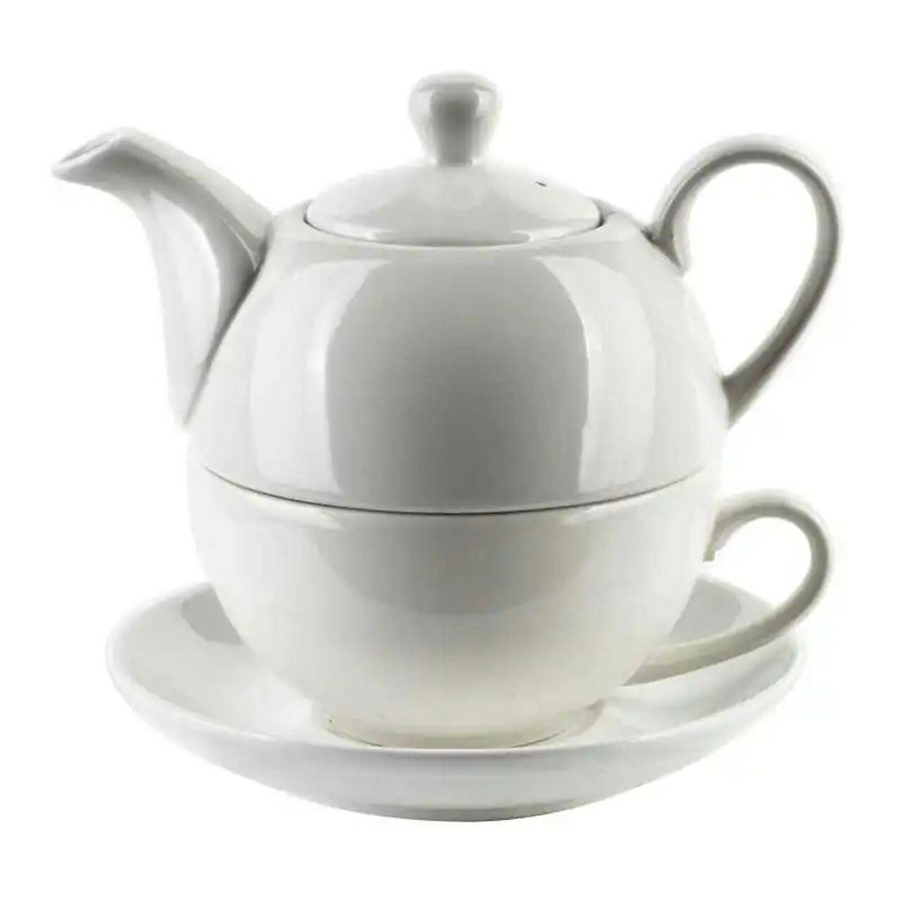 BASIC Dzbanek z filiżanką Tea for one