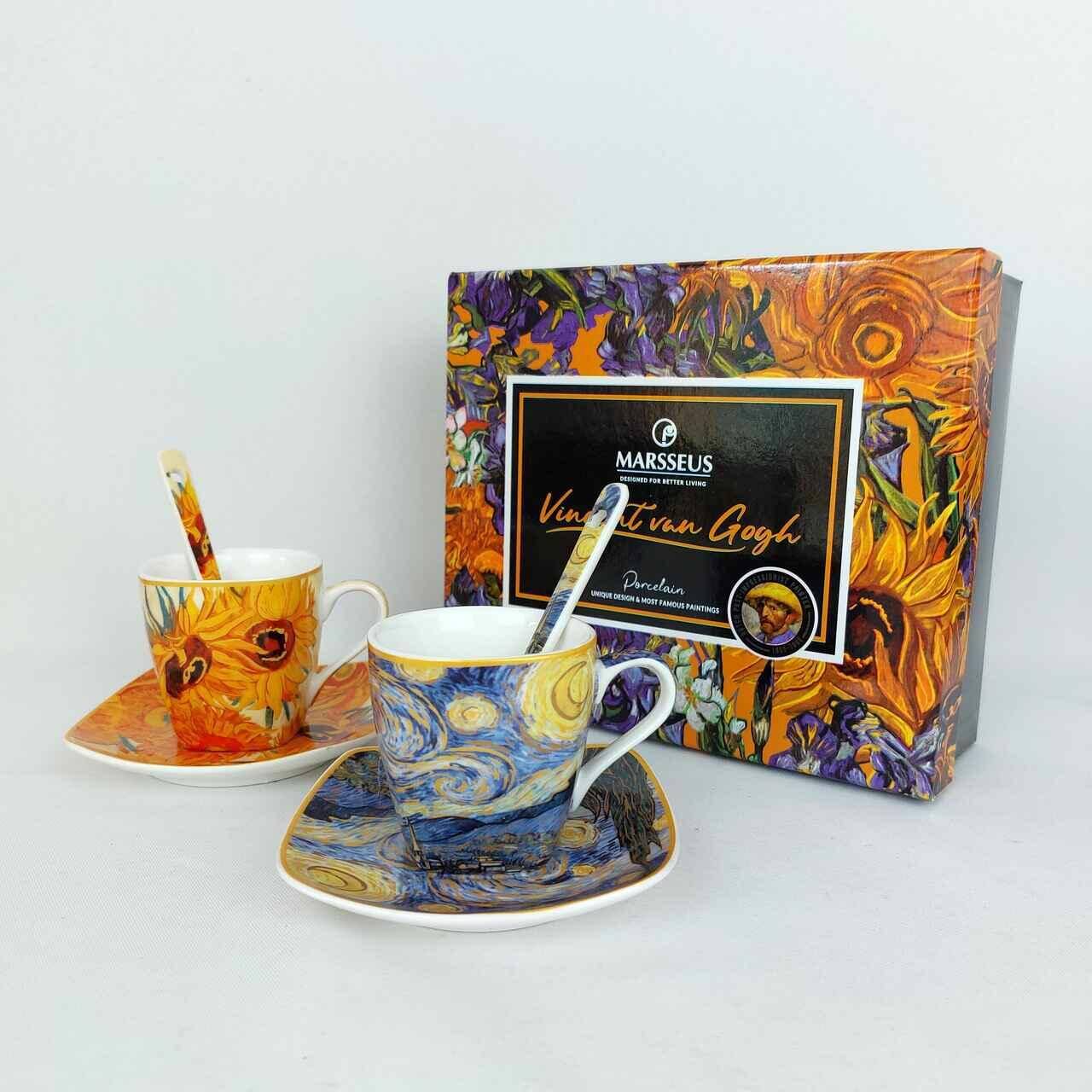 Van Gogh Filiżanki espresso 90ml kpl