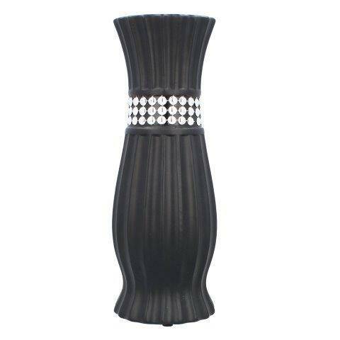 Wazon ceramiczny 61cm czarny CW62