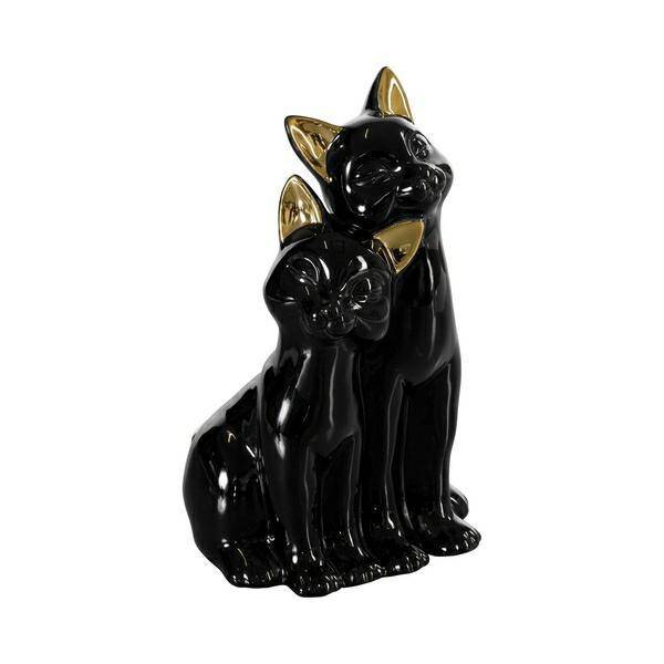 KATO Kot ceramiczny czarny złoto 380367