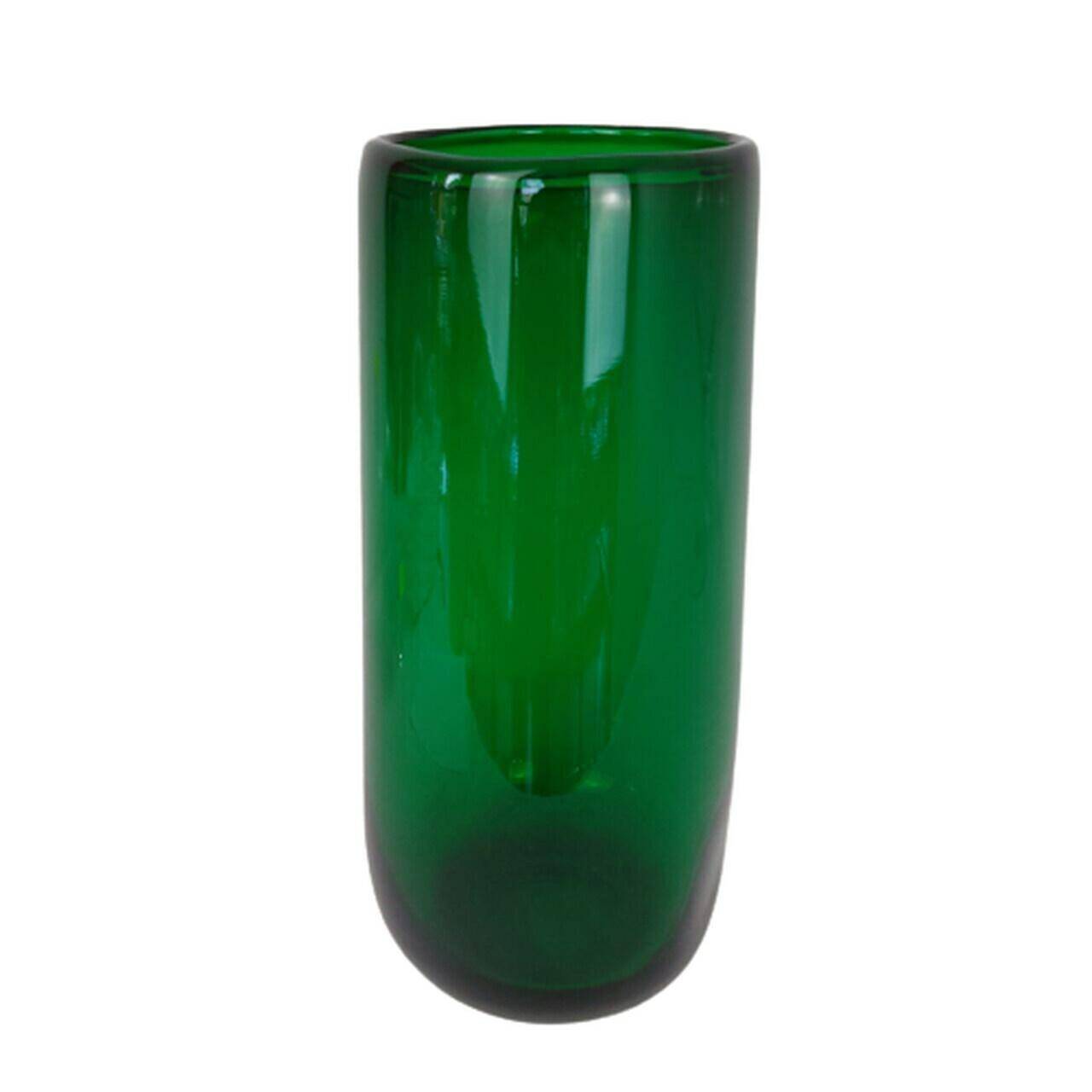 Wazon szklany zielony H-38cm    4995/380
