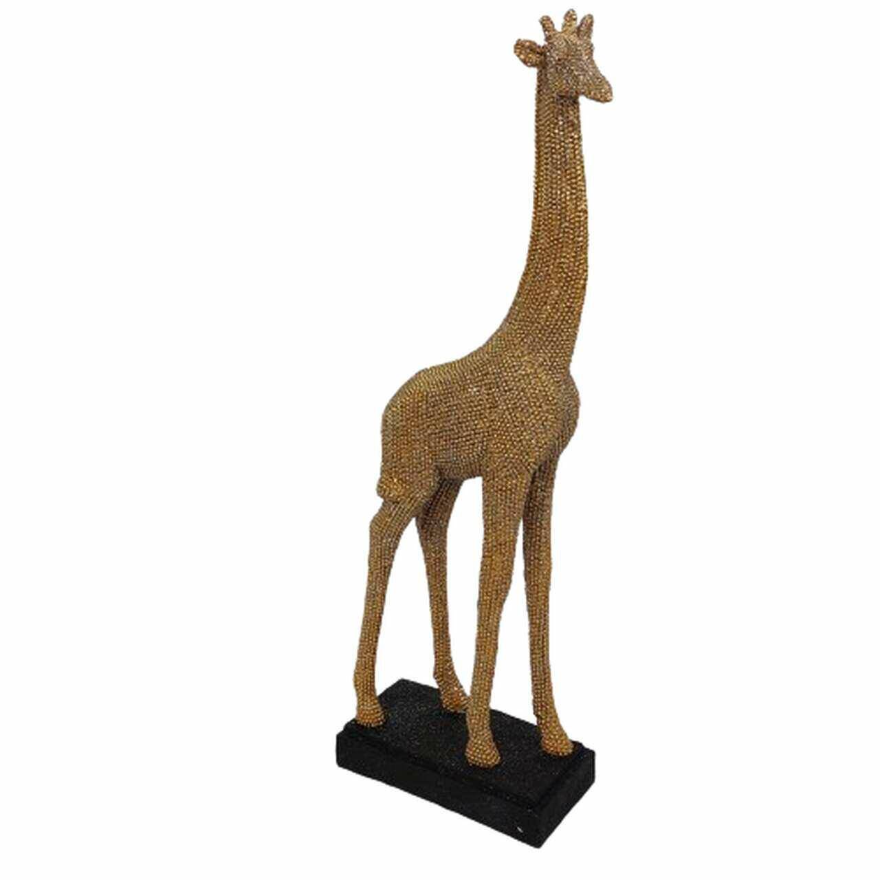 ELDO Żyrafa złota ceramiczna 34cm