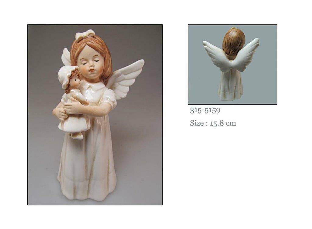 Anioł porcelanowy