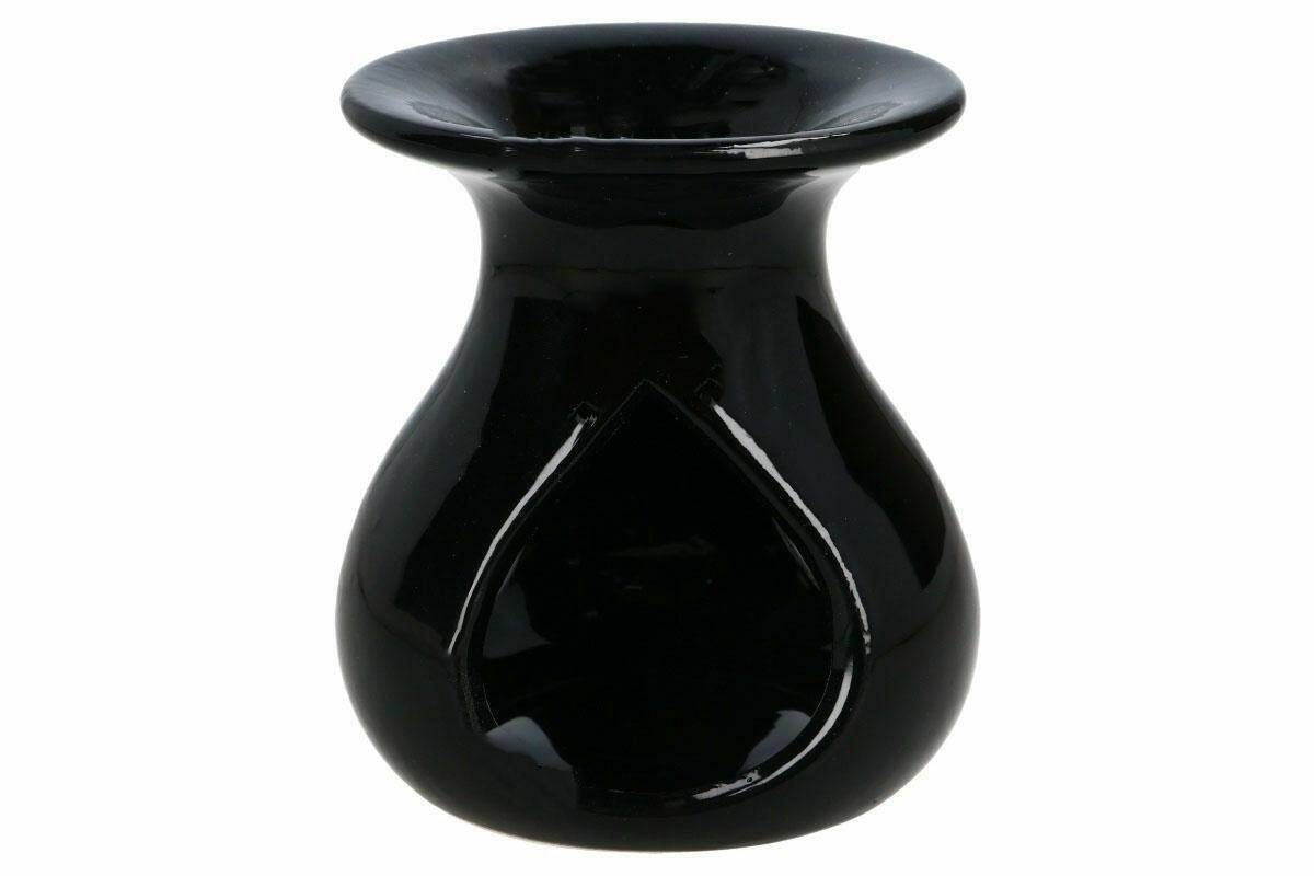 Kominek ceramiczny czarny FD1M23-08B