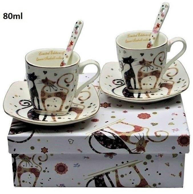 Koty Filiżanki espresso 80ml Kpl.2szt