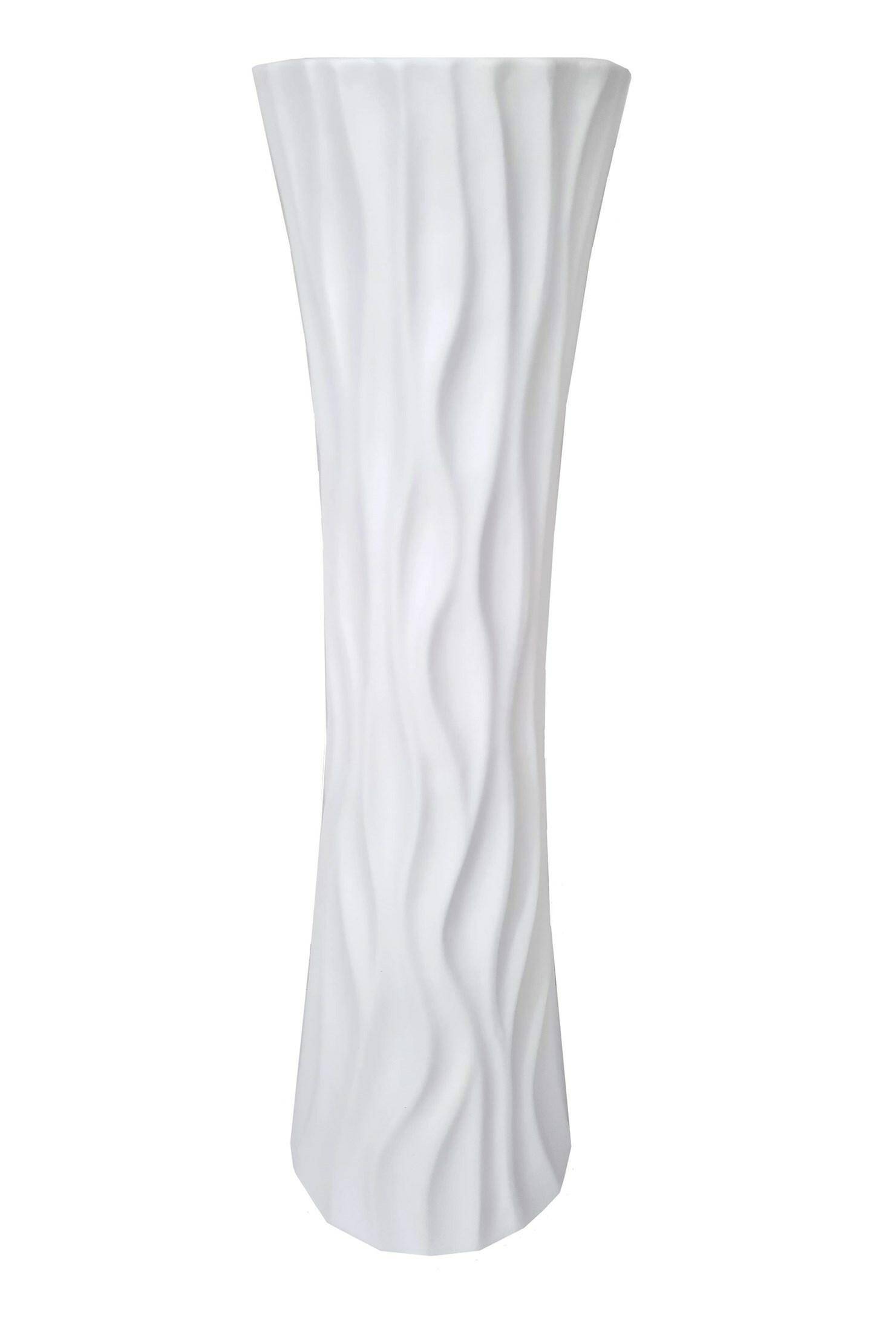 Wazon ceramiczny biały 45,5cm 18704A