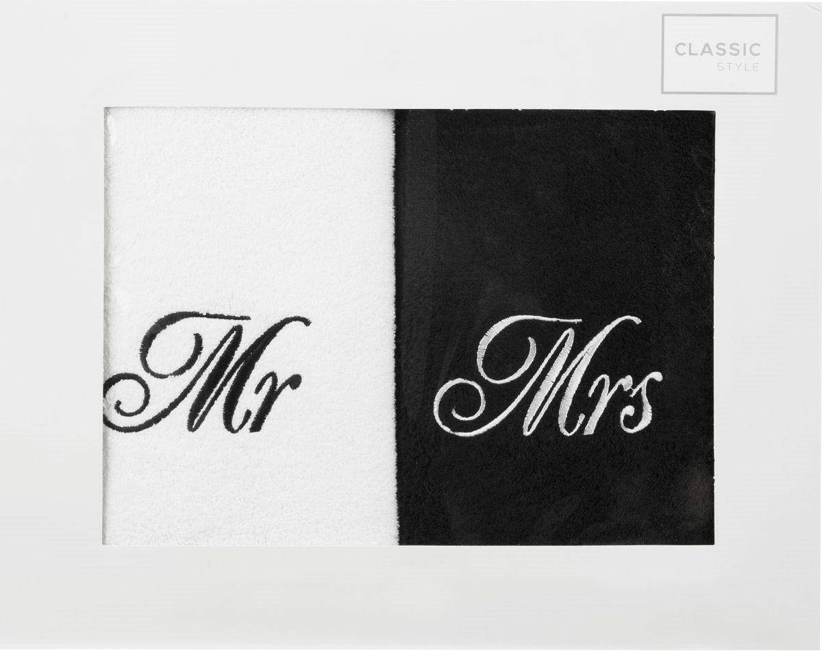 Ręczniki Mr+Mrs 50cmx90cm kpl.2szt.