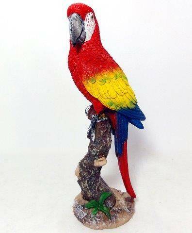 Papuga na gałęzi 25cm SZ18875