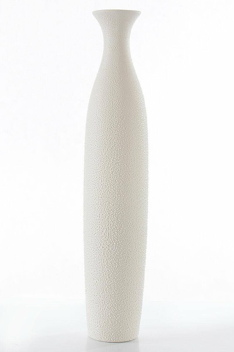 Riso Wazon ceramiczny kremowy 63cm