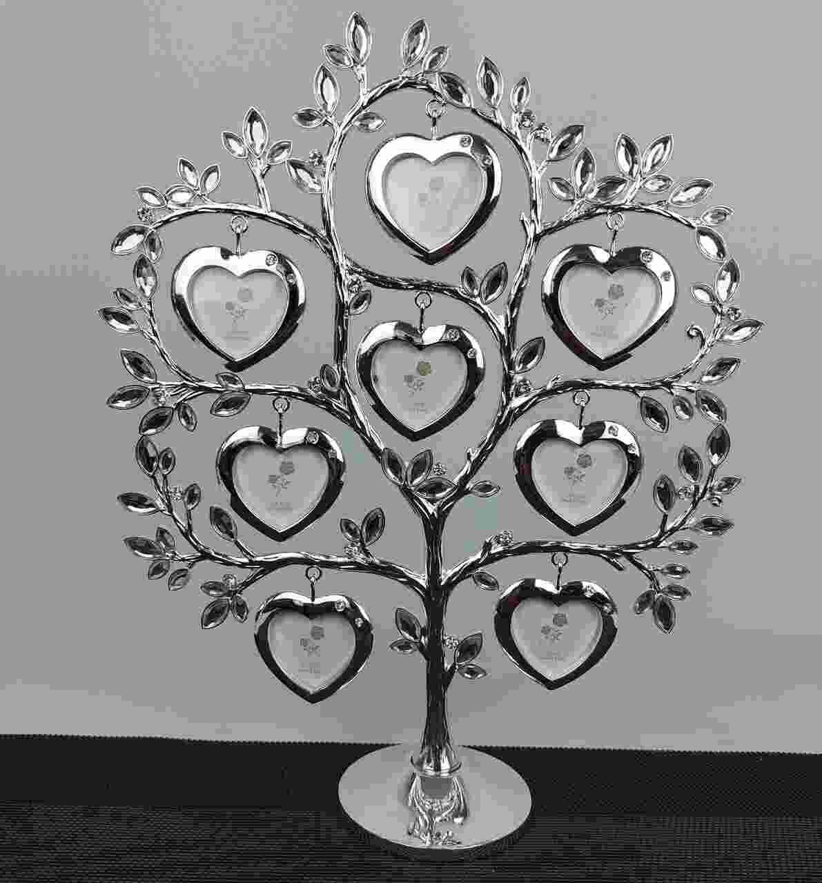 Ramka na zdjęcia drzewko srebrne