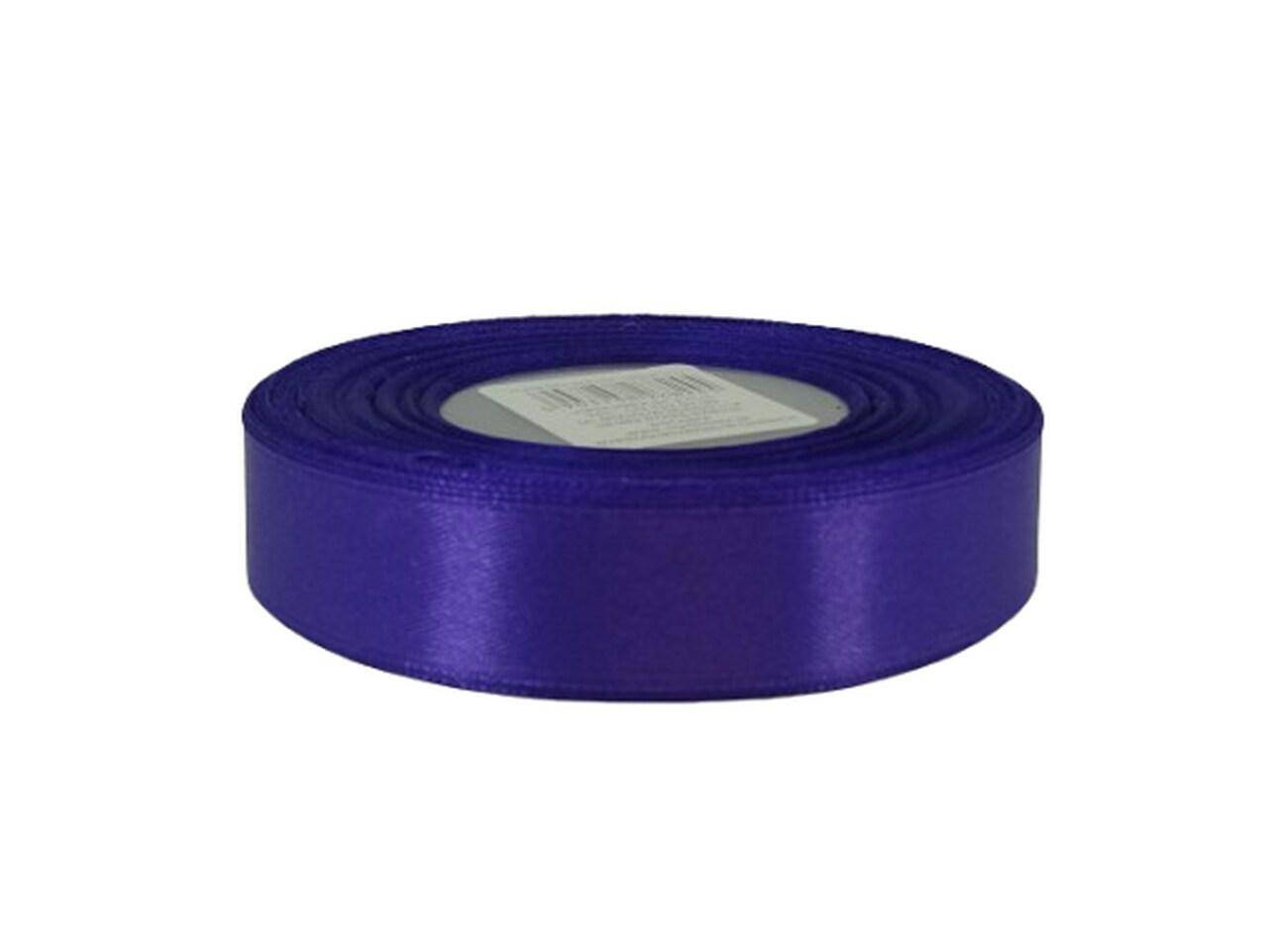 Wstążka satynowa 18mm fiolet 32m