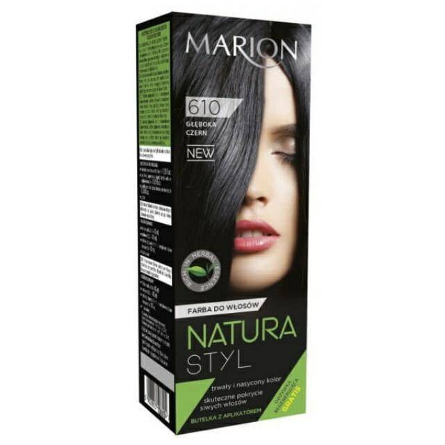FARBA MARION 610 GŁĘBOKA CZERŃ 6104