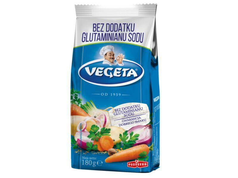 PRZYPRAWA VEGETA 180G BEZ GLUTAMINIANU