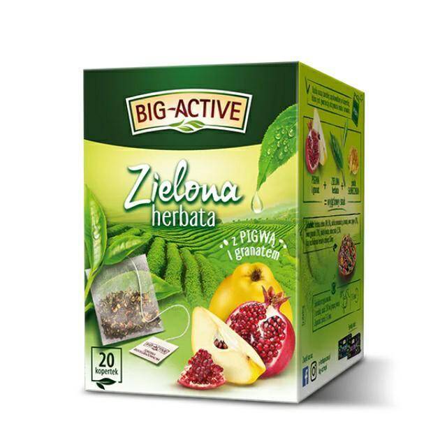HERBATA BIGACTIVE A20 ZIELONA PIGWA 0342