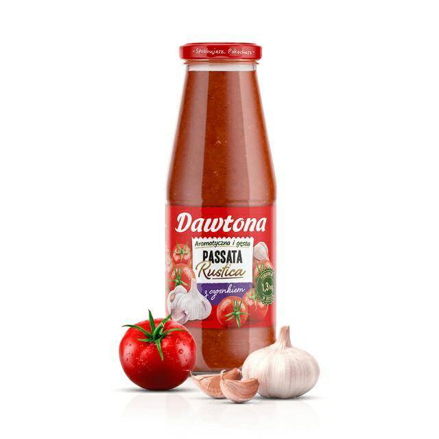 PASSATA RUSTICA DAWTONA 690G CZOSNKOWA