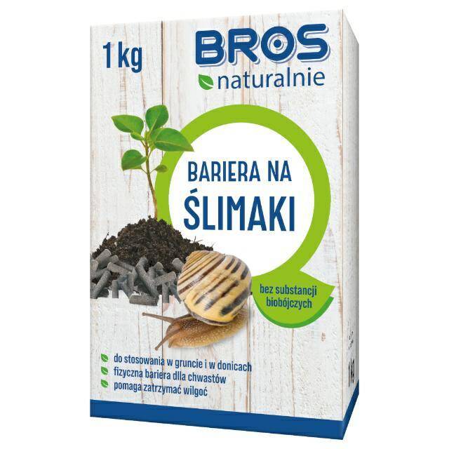 BROS BARIERA NA ŚLIMAKI 1KG 3253