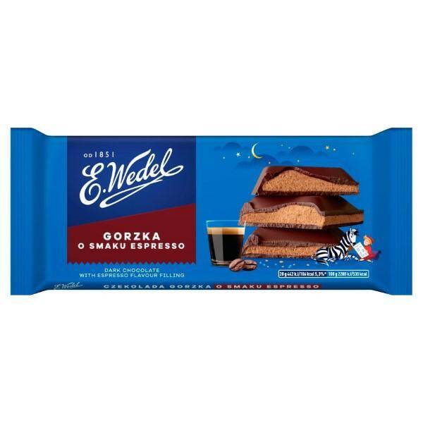 CZEKOLADA WEDEL 100G GORZKA ESPRESSO