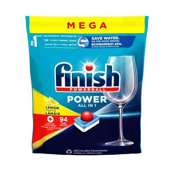 TABLETKI FINISH A94 POWER ALL IN 1 LEMON