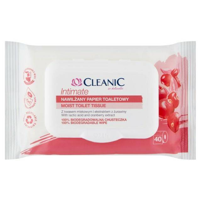 PAPIER NAWILŻANY CLEANIC A40 INTIMATE