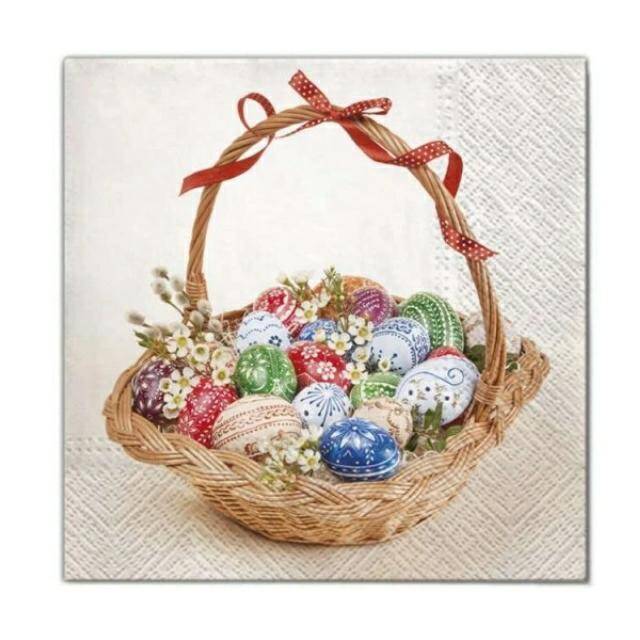 SERWETKI DAISY A20 WIELKANOC 33x33
