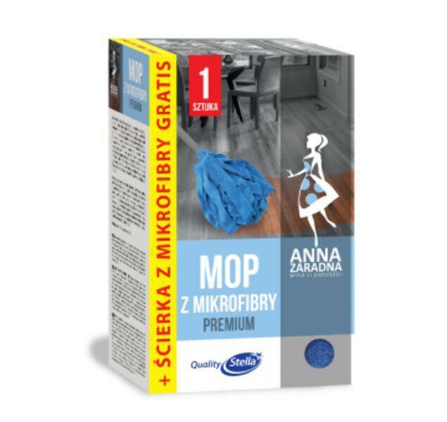 MOP AZ MIKROFIBRA PREMIUM + ŚCIERKA DO