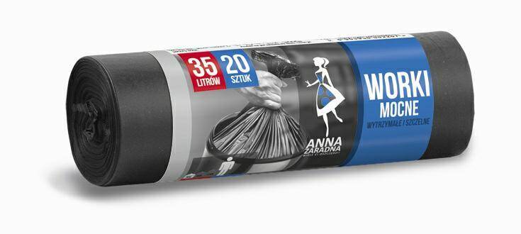 WORKI NA ŚMIECI AZ 35L A20 MOCNE