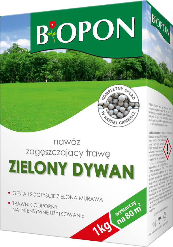 BIOPON NAWÓZ ZIELONY DYWAN ZAGĘSZCZAJĄCY