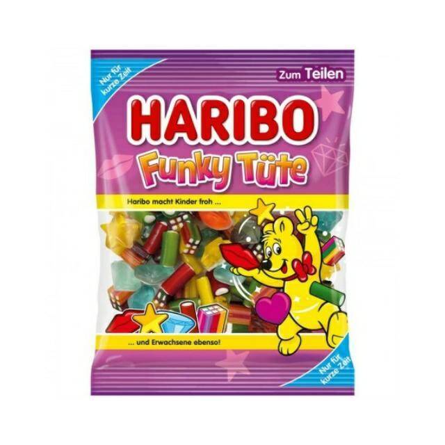 ZELKI HARIBO 175G FUNKY TUTE 8410