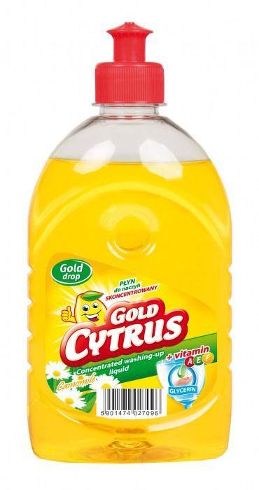 PŁYN DO NACZYŃ GOLD CYTRUS 500ML RUMIAN