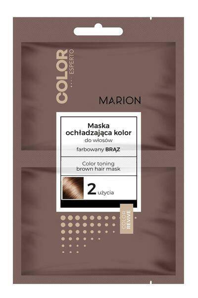 #MASKA DO WŁOSÓW MARION 2x20ML BRĄZ
