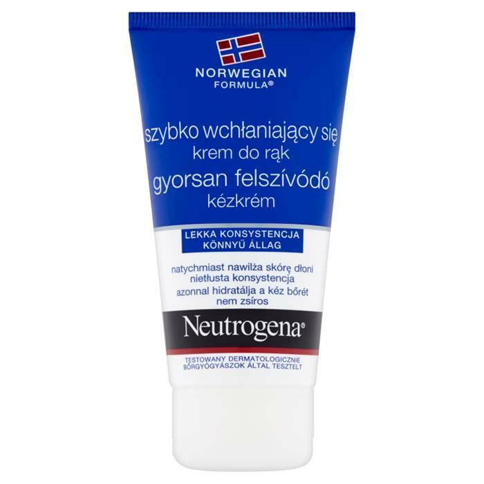 KREM DO RĄK NEUTROGENA 75ML SZYBKO WCHŁA