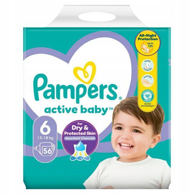 PIELUCHY PAMPERS GIANT A56 LARGE 6 13-18