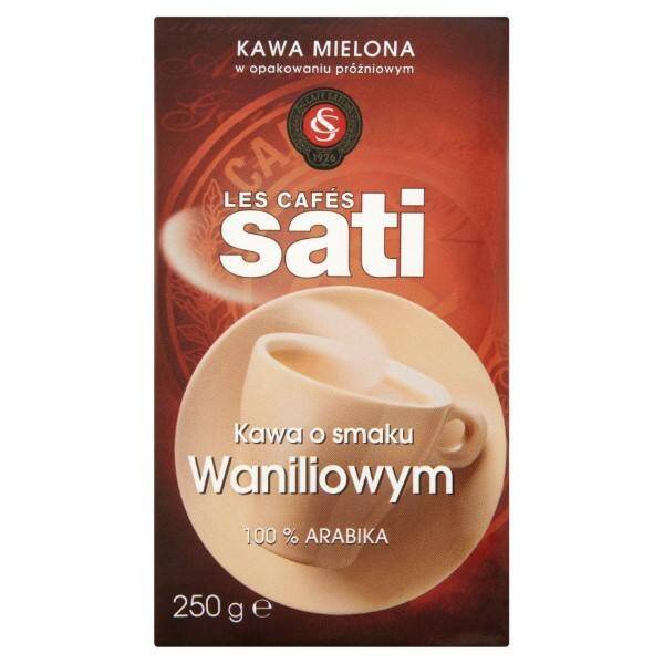 KAWA MIELONA SATI 250G WANILIOWA 5020