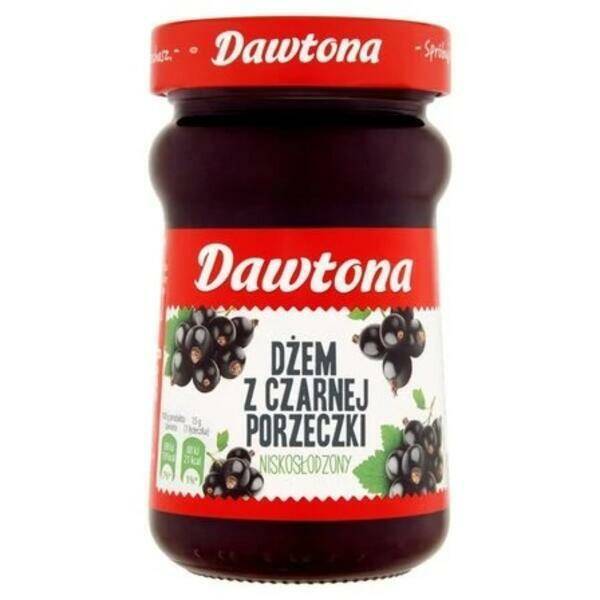 DŻEM DAWTONA 280G CZARNA PORZECZKA 9487