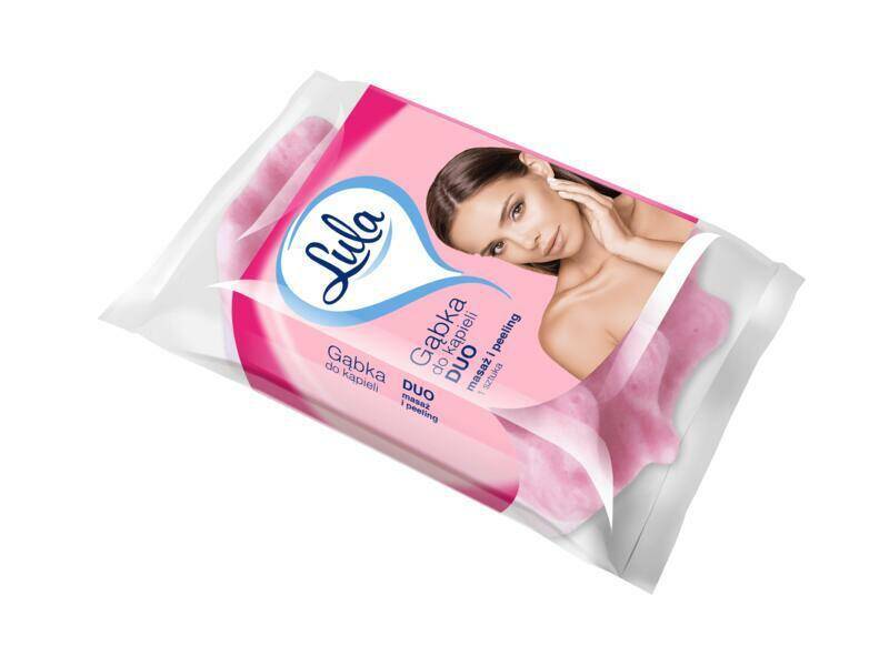 GĄBKA DO KĄPIELI LULA DUO PEELING