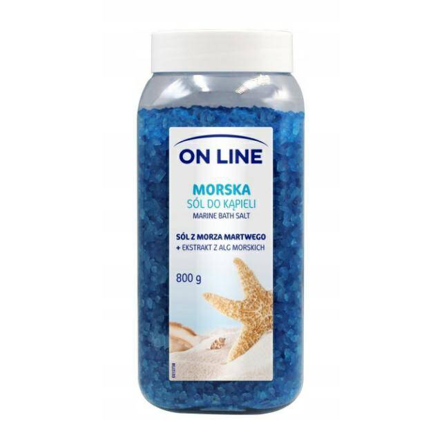 SÓL DO KĄPIELI ON LINE 800G MORSKA