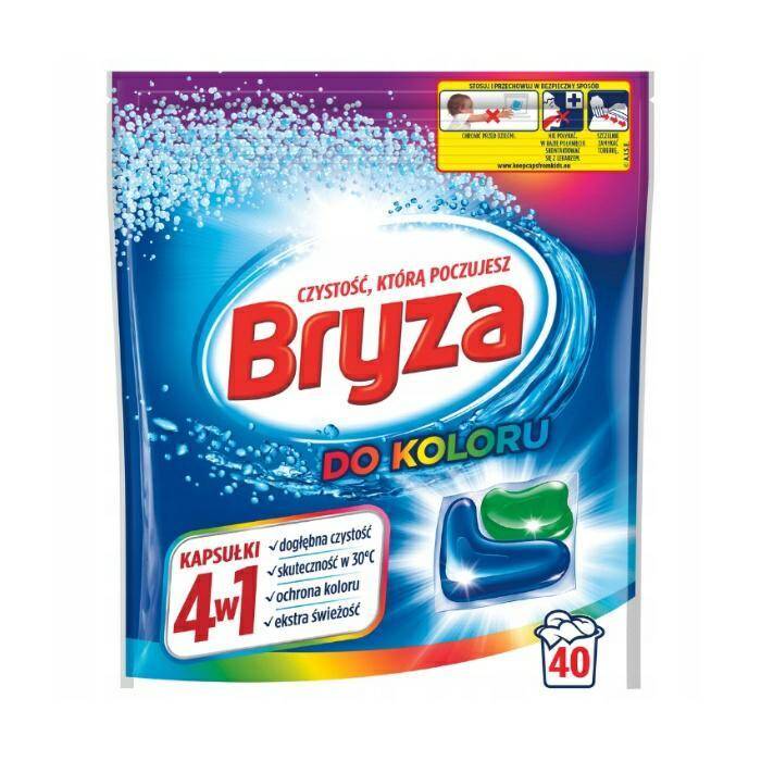 KAPSUŁKI BRYZA 4w1 A40 KOLOR nowość 1521