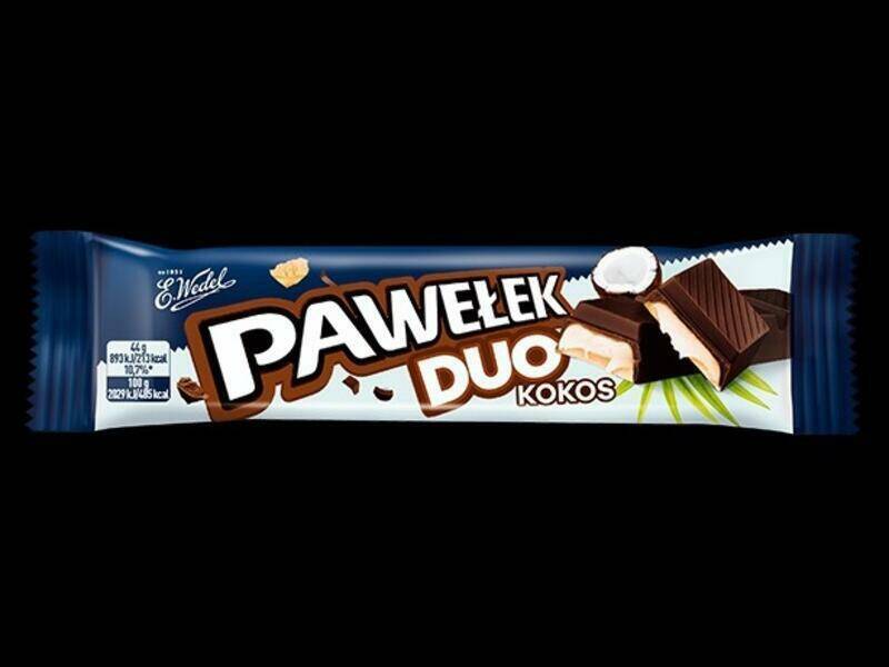 BATON PAWEŁEK 45G DUO KOKOS