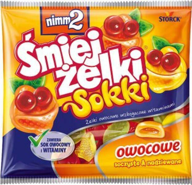 ŻELKI ŚMIEJ ŻELKI 90G SOKI OWOCOWE 7062