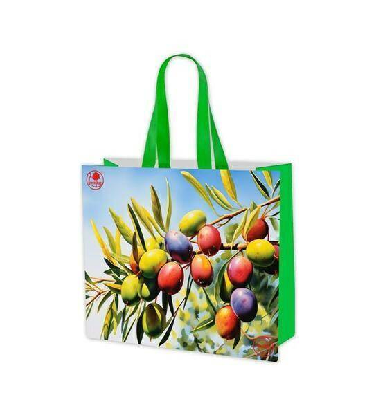 TORBA GAM EKO PP TKANA 45X40X18 OLIWKA