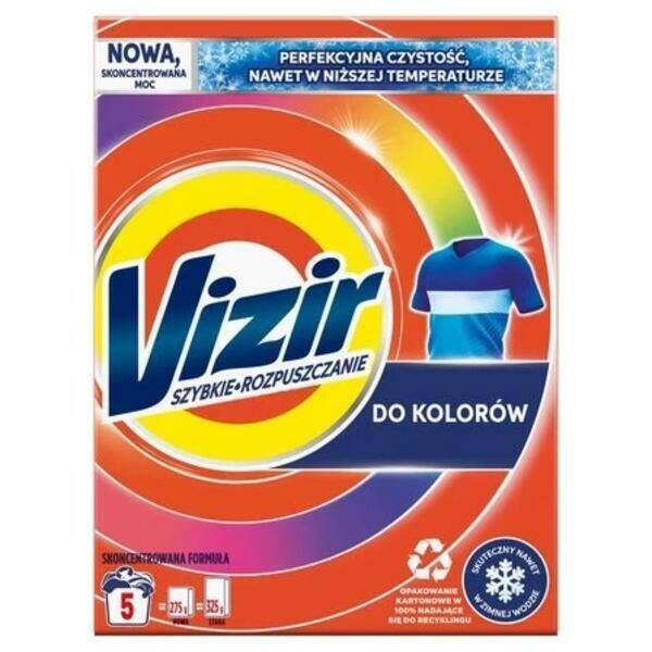 PROSZEK DO PRANIA VIZIR 275G KOLOR