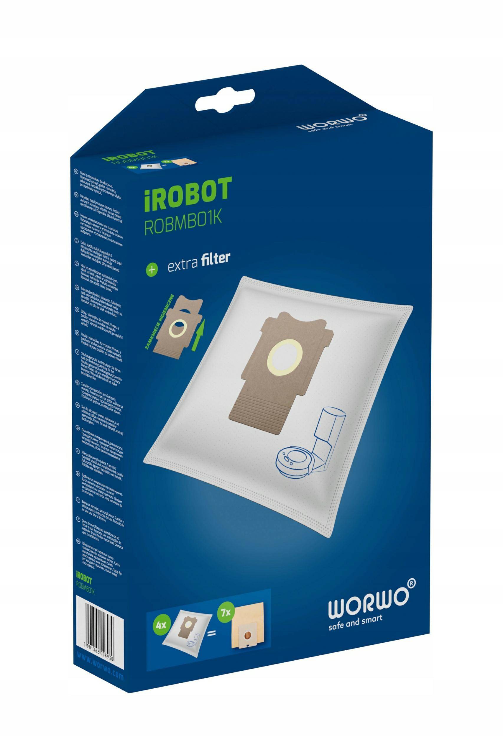 WORKI DO ODKURZACZA IROBOT ROBMB01K 8930